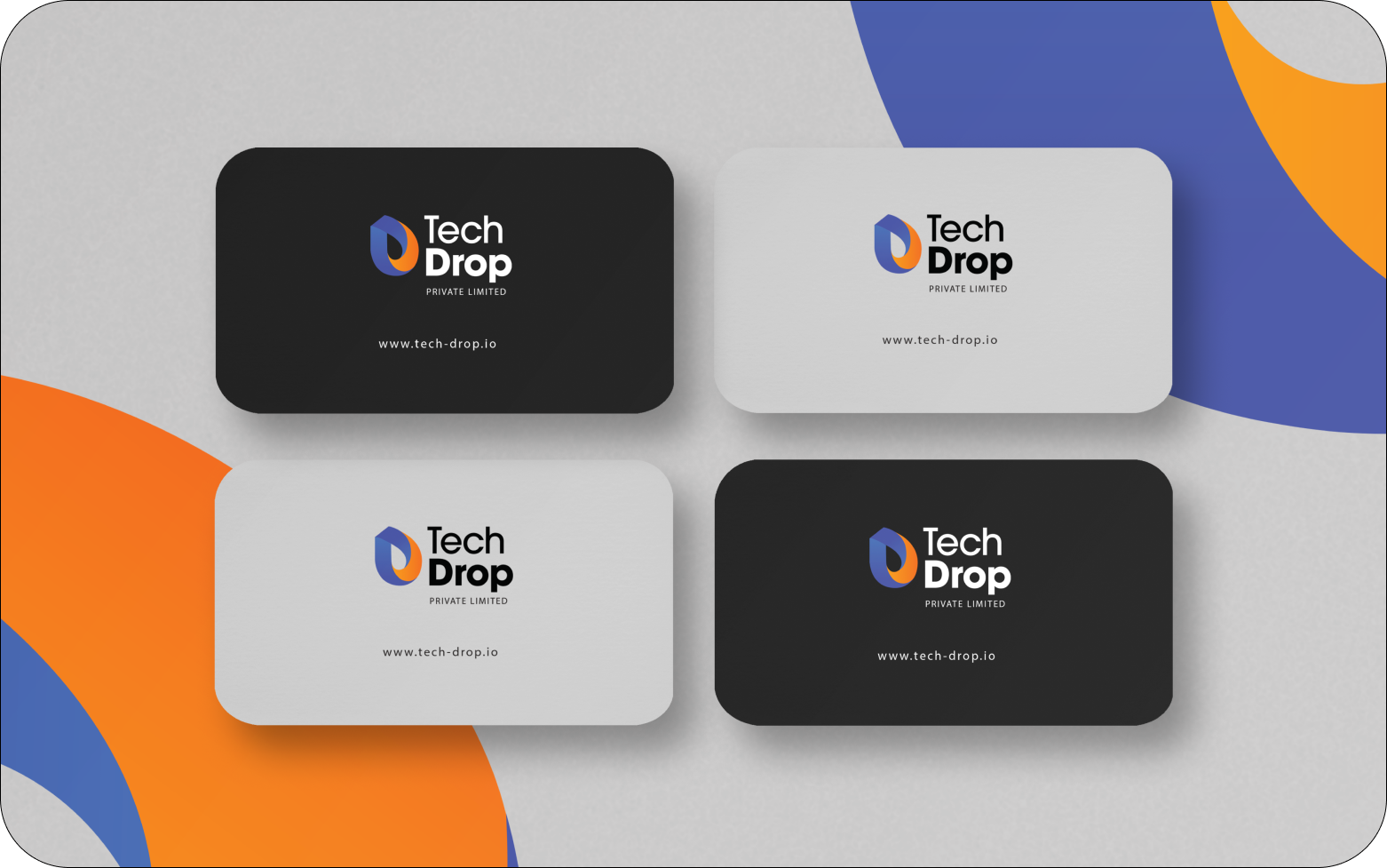 Tech Drop stationery 2