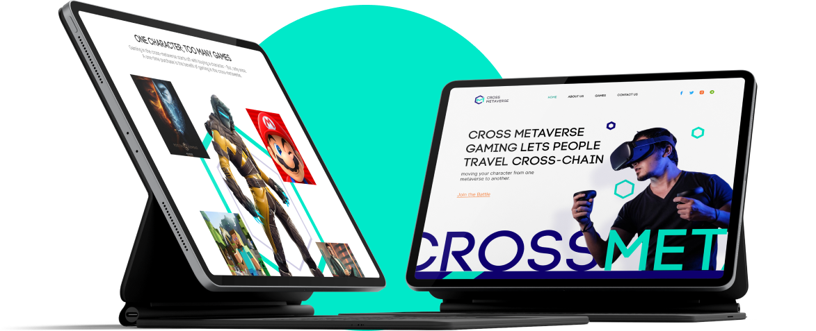 Cross Metavers Website